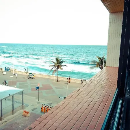 Farol Barra Flat. Vista Mar No Circuito Do Carnaval . Em Frente A Praia. Salvador Exterior photo