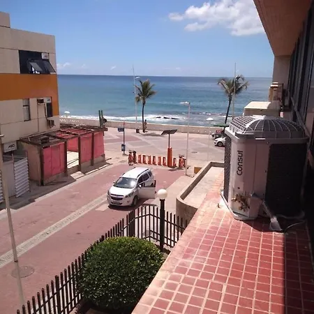 Farol Barra Flat. Vista Mar No Circuito Do Carnaval . Em Frente A Praia. Salvador Exterior photo